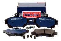 BORG & BECK BBP1639 - Juego de pastillas de freno