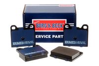 BORG & BECK BBP1698 - Juego de pastillas de freno