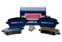 BORG & BECK BBP2366 - Juego de pastillas de freno