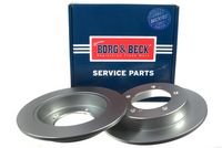 BORG & BECK BBD5251 - Disco de freno