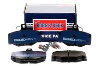 BORG & BECK BBP1673 - Juego de pastillas de freno