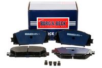 BORG & BECK BBP1987 - Juego de pastillas de freno