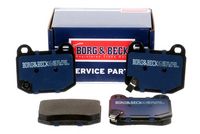 BORG & BECK BBP1907 - Juego de pastillas de freno