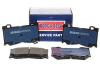 BORG & BECK BBP2363 - Juego de pastillas de freno