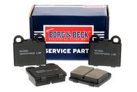 BORG & BECK BBP1260 - Juego de pastillas de freno
