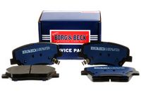 BORG & BECK BBP2486 - Juego de pastillas de freno