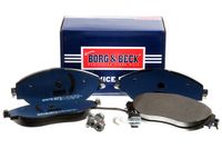 BORG & BECK BBP2605 - Juego de pastillas de freno
