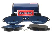 BORG & BECK BBP1391 - Juego de pastillas de freno