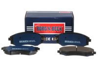 BORG & BECK BBP1658 - Juego de pastillas de freno