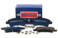 BORG & BECK BBP1621 - Juego de pastillas de freno