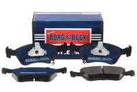 BORG & BECK BBP1684 - Juego de pastillas de freno