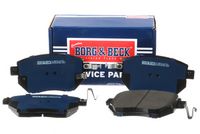 BORG & BECK BBP2172 - Juego de pastillas de freno