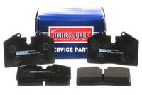 BORG & BECK BBP1227 - Juego de pastillas de freno