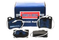 BORG & BECK BBP1402 - Juego de pastillas de freno