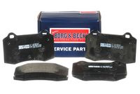 BORG & BECK BBP2360 - Juego de pastillas de freno