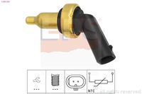 EPS 1.830.390 - Sensor, temperatura del refrigerante