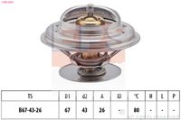 EPS 1.880.260S - Termostato, refrigerante