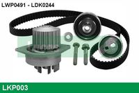 LUCAS LKP003 - Bomba de agua + kit correa distribución