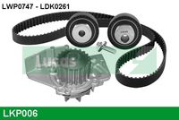 LUCAS LKP006 - Bomba de agua + kit correa distribución