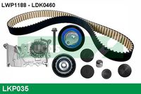 LUCAS LKP035 - Bomba de agua + kit correa distribución
