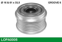 LUCAS LOPA0005 - Rueda libre alternador