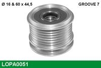 LUCAS LOPA0051 - Rueda libre alternador