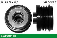 LUCAS LOPA0118 - Rueda libre alternador