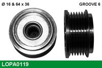 LUCAS LOPA0119 - Rueda libre alternador