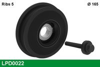 LUCAS LPD0022 - Polea, cigüeñal