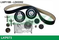LUCAS LKP073 - Bomba de agua + kit correa distribución
