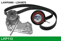 LUCAS LKP112 - Bomba de agua + kit correa distribución