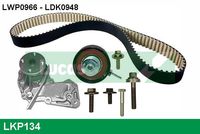 LUCAS LKP134 - Bomba de agua + kit correa distribución