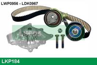 LUCAS LKP184 - Bomba de agua + kit correa distribución