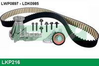 LUCAS LKP216 - Bomba de agua + kit correa distribución