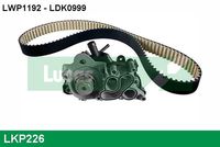 LUCAS LKP226 - Bomba de agua + kit correa distribución