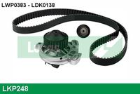LUCAS LKP248 - Bomba de agua + kit correa distribución