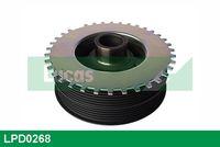 LUCAS LPD0268 - Polea, cigüeñal
