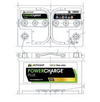 MOTAQUIP VBY12 - Batería de arranque