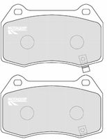 MOTAQUIP LVXL1219 - Juego de pastillas de freno