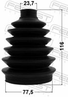 FEBEST 0417P-CU2 - Fuelle, árbol de transmisión