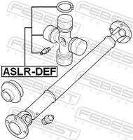 FEBEST ASLR-DEF - Junta, árbol cardán
