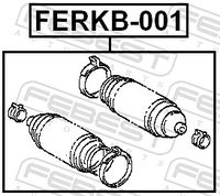 FEBEST FERKB-001 - Fuelle, dirección