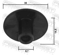 FEBEST 88570-222 - Clip, listón