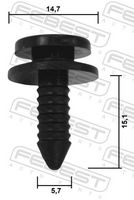 FEBEST 88570-227 - Clip, listón