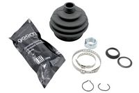 MDR GOM-CB0074 - Juego de fuelles, árbol de transmisión
