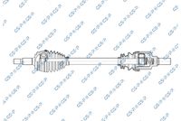 MDR GSP-203110OL - Árbol de transmisión