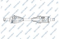 MDR GSP-205124OL - Árbol de transmisión