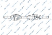 MDR GSP-217050OL - Árbol de transmisión