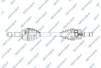 MDR GSP-245176OL - Árbol de transmisión