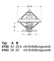 MDR WAL-416379 - Termostato, refrigerante